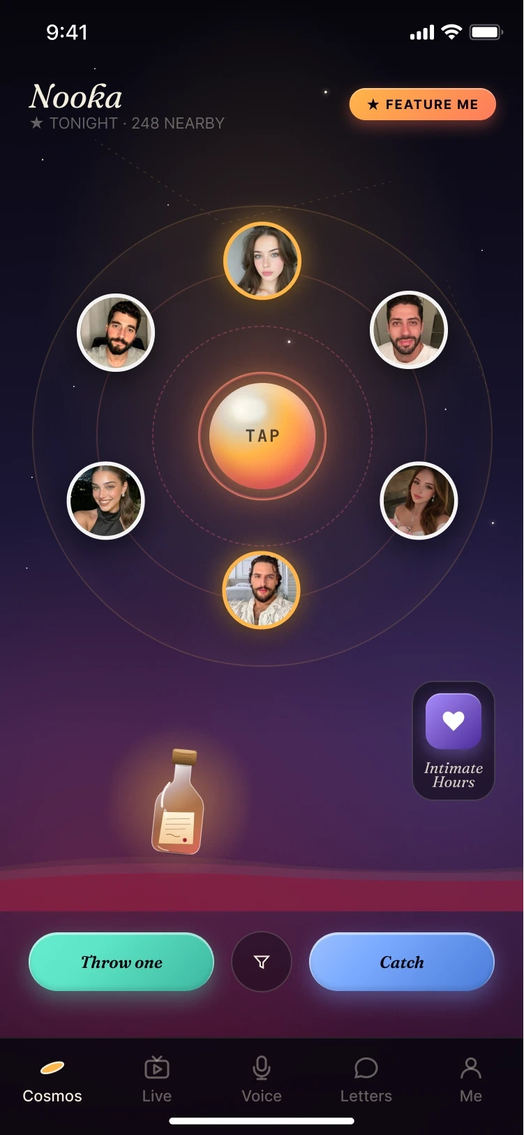 Nooka community discovery screen