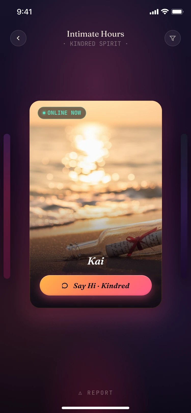 A Nooka one-to-one connection